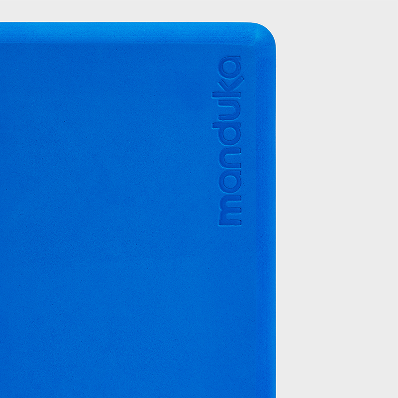 Manduka Recycled Foam Yoga Block (Limited Edition) - Be Bold Blue
