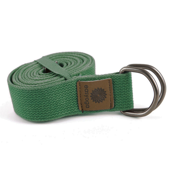 easyoga Premium Lengthen Yoga Strap 007 - G2 Green