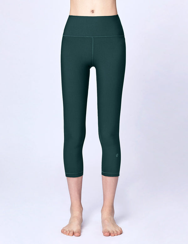 easyoga LA-VEDA Twiggy Core Capris2 - G25 Dark Green