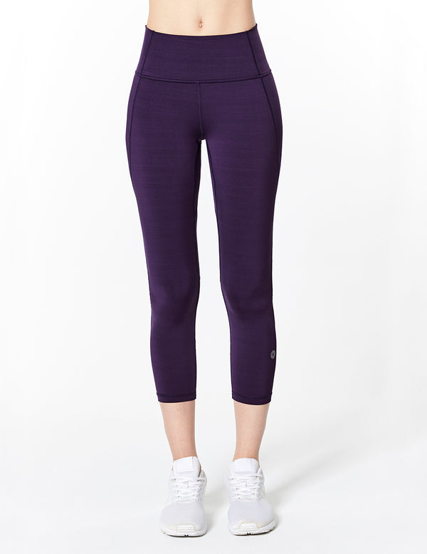 easyoga LESPIRO Move Up Cropped Tights - P15 Velvet Grape