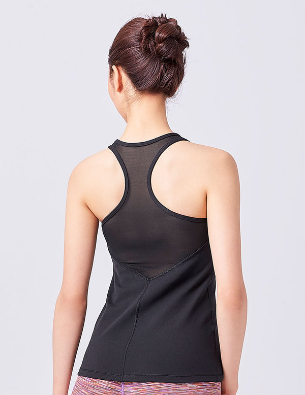 easyoga LA-VEDA Free to Flow Tank - L1 Black