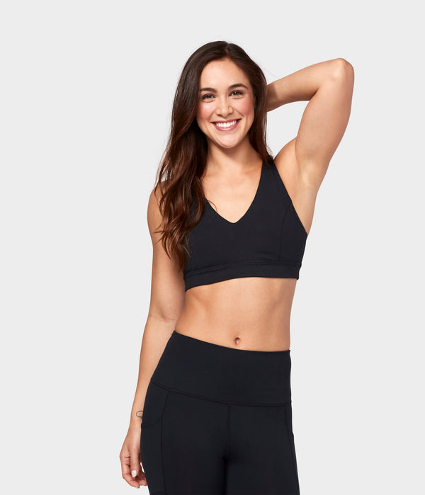 Manduka Apparel - Women's Mudra Bra - Black