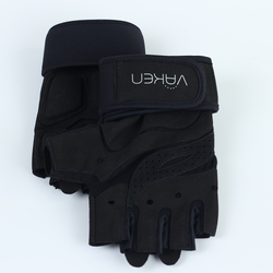 Vaken Fitness Gloves - Black/Black