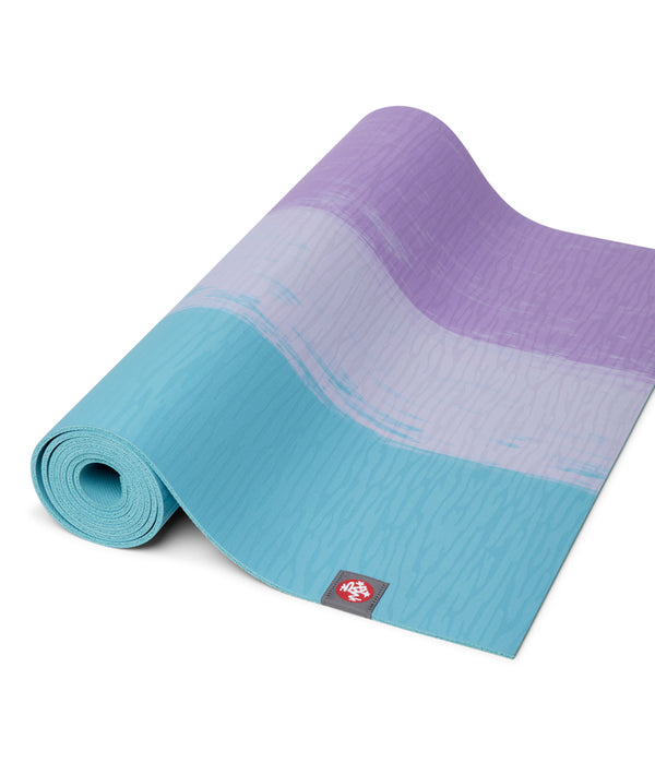 Manduka eKO® Lite Yoga Mat 4mm (Limited Edition) - Aqua Stripe (71")