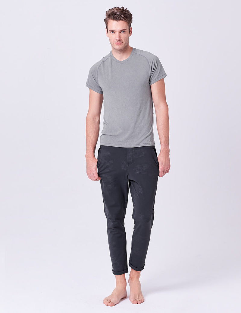 easyoga LA-VEDA Multipro Men's Lunisolar Tee - M7  M-Gray