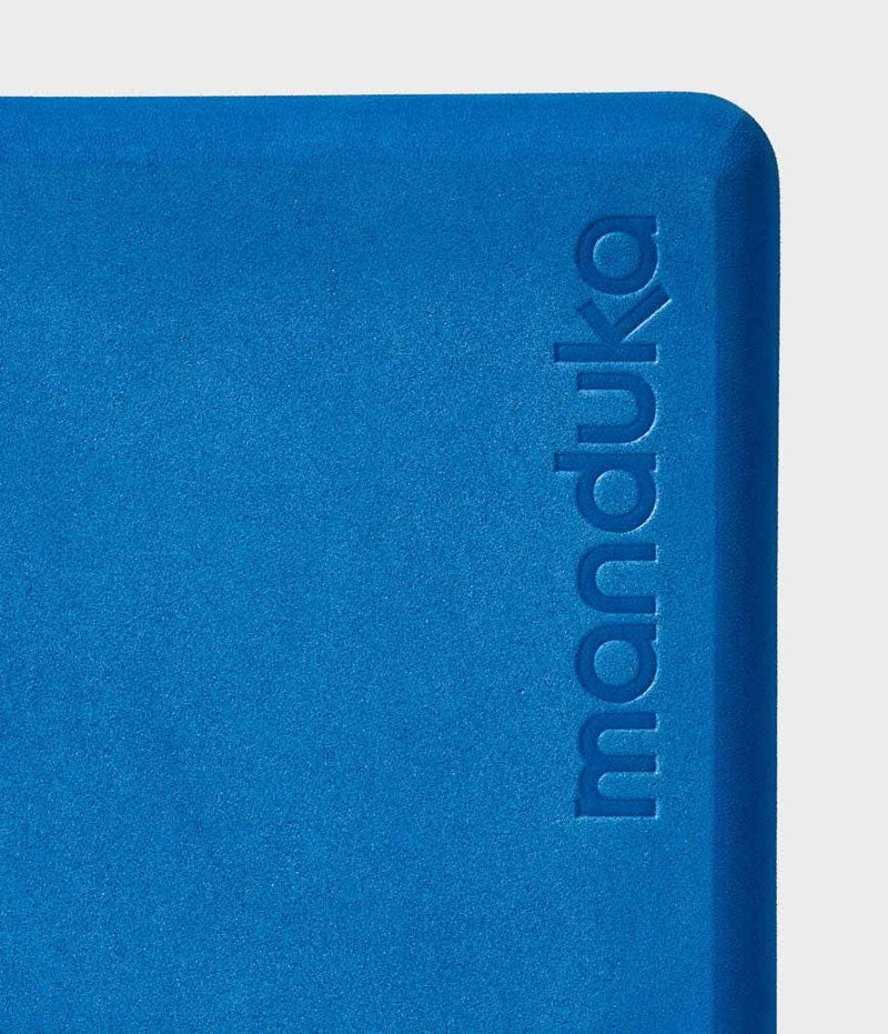 Manduka Recycled Foam Yoga Block (Limited Edition) - Pacific Blue