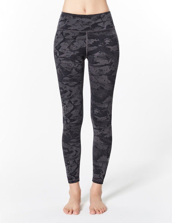 easyoga LA-VEDA Twiggy Core Tight3 - FB1 Splashink D-Gray