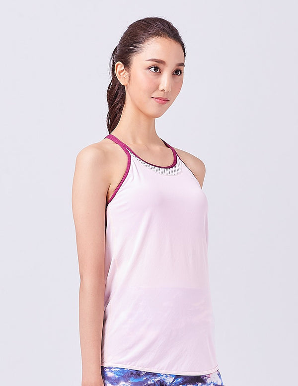 easyoga LESPIRO Neso Charm Tank - R2 Pink