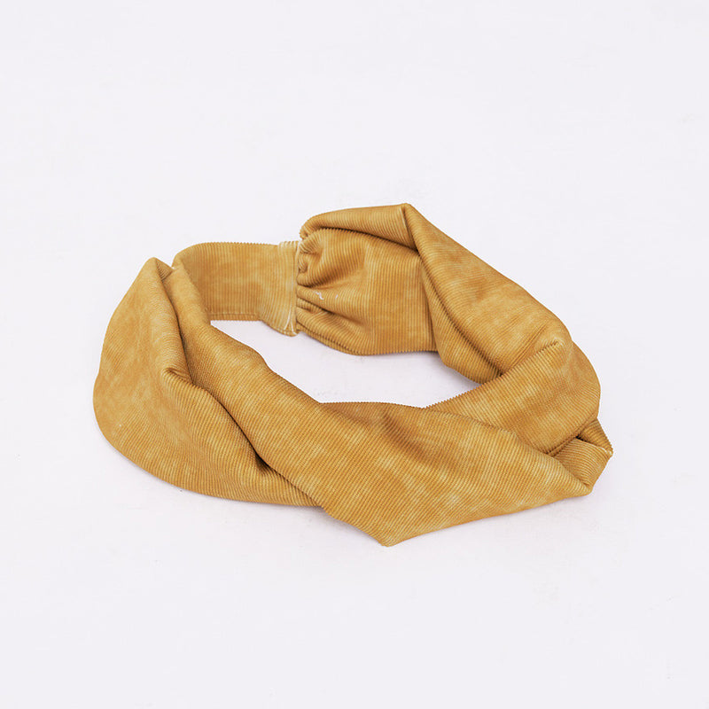 easyoga BERTII Classic Headband1 - Y09 Mine Yellow