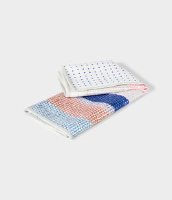 Yogitoes® yoga hand towel - Linen Stripe