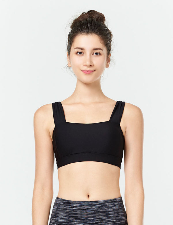 easyoga LA-VEDA Espiral Twinning Bra - L1 Black