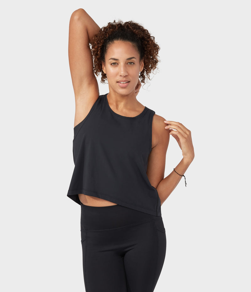 Manduka Apparel - Women's Root to Rise Tank - Black