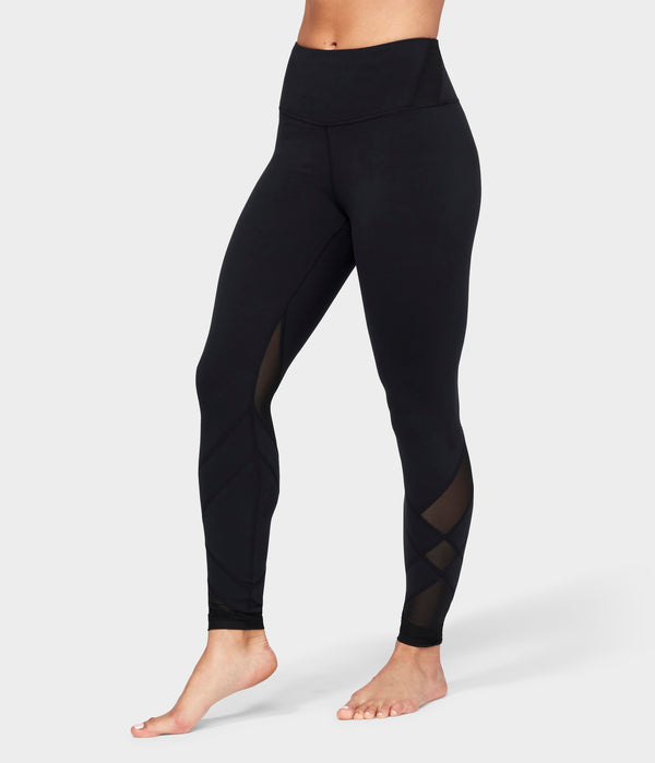 Manduka Apparel - Women's Movement Mesh Legging - Black