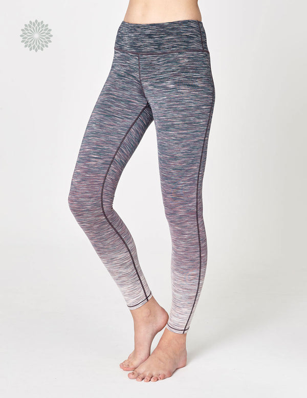 easyoga LA-VEDA Conflux Tights2 - D60 Layer Pinky/Gray Stripe