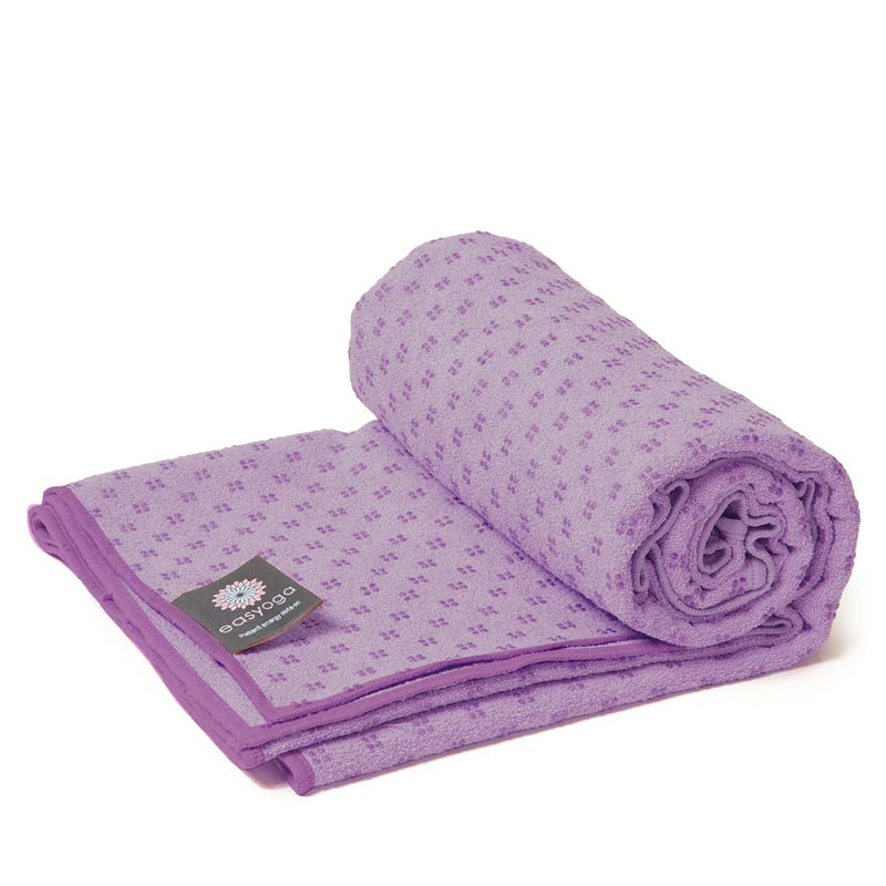 easyoga Titanium Yoga Mat Towel Plus 006 - P3 Light Purple