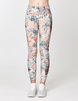 easyoga LESPIRO Twin Stream Tights - F88 Fallen Petals