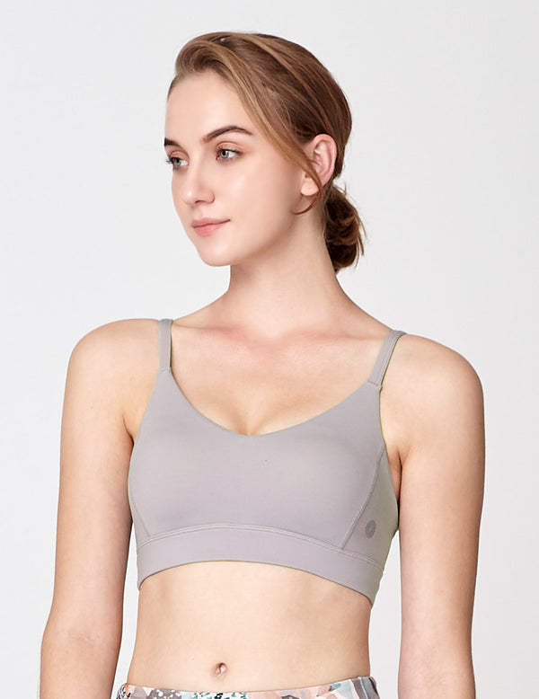 easyoga LESPIRO Neo Bra - X07 Gray/Peach Powder