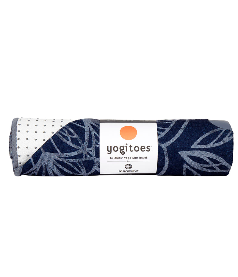 Yogitoes® yoga towel - Lily Pad Grey