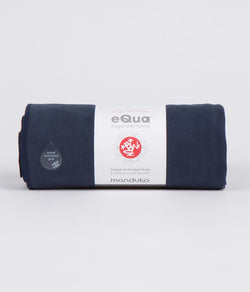 Manduka eQua® Mat Towel - Midnight