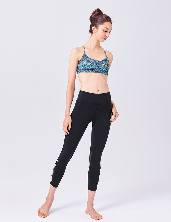 easyoga LA-VEDA Breeze Bra2 - F69 Aboriginal Totem