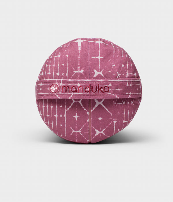 Manduka enlight™ round bolster - Star Dye Rose