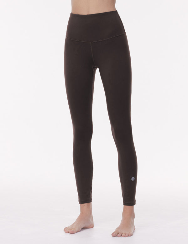 easyoga LA-VEDA Shape Up Pants2 - C1 Brown