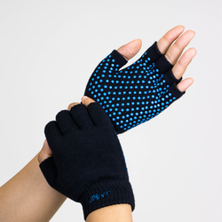 Vaken Grip Gloves-1 Pairs/Pack - Black Dot Blue