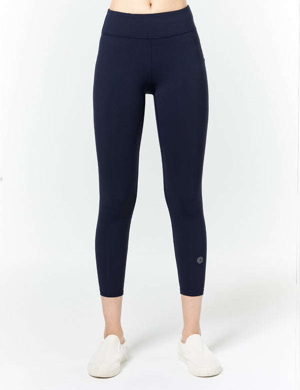 easyoga LA-VEDA Twiggy Core Cropped Tight1 - B04 Navy