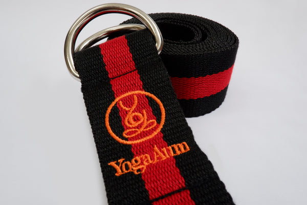 YogaAum AumStrap - Black/Red