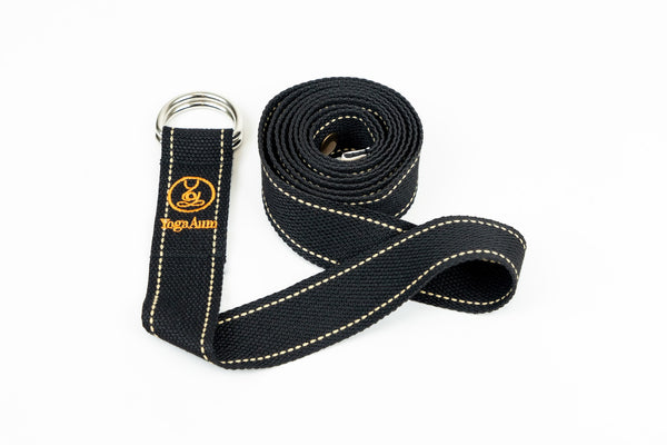 YogaAum AumStrap - Ribbon Black