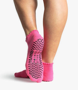 Pointe Studio Happy Grip Sock - Pink – YogaAum