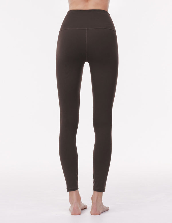 easyoga LA-VEDA Shape Up Pants2 - C1 Brown