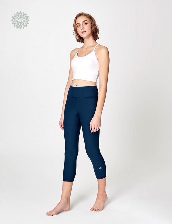 easyoga LA-VEDA Twiggy Core Capris3 - B08 Ink Blue