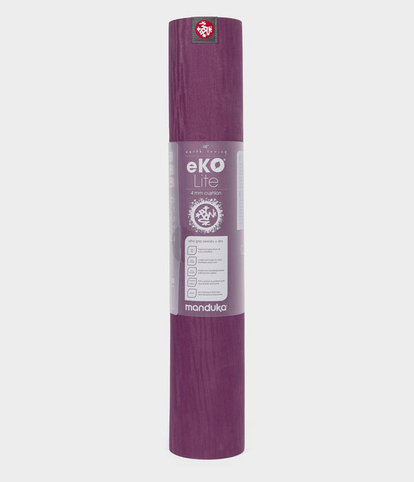 Manduka eKO® Lite Yoga Mat 4mm 68" - Acai - Midnight