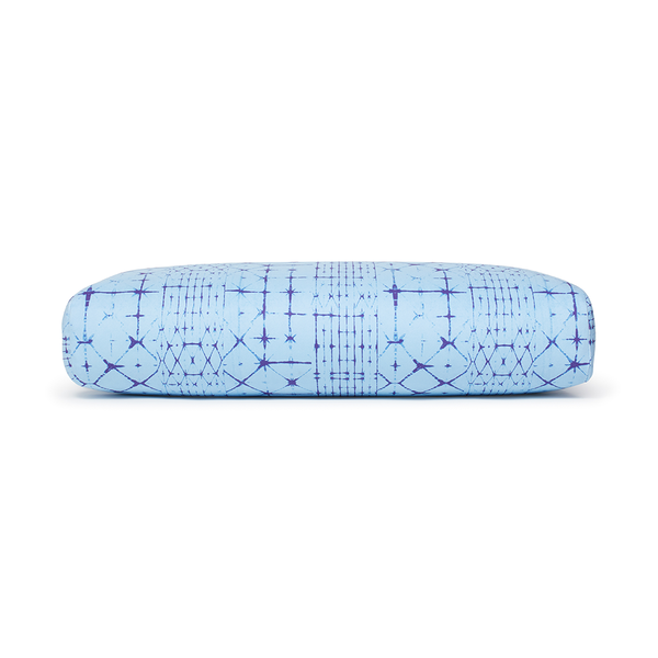 Manduka enlight™ Rectangular Bolster - Star Dye Clear Blue