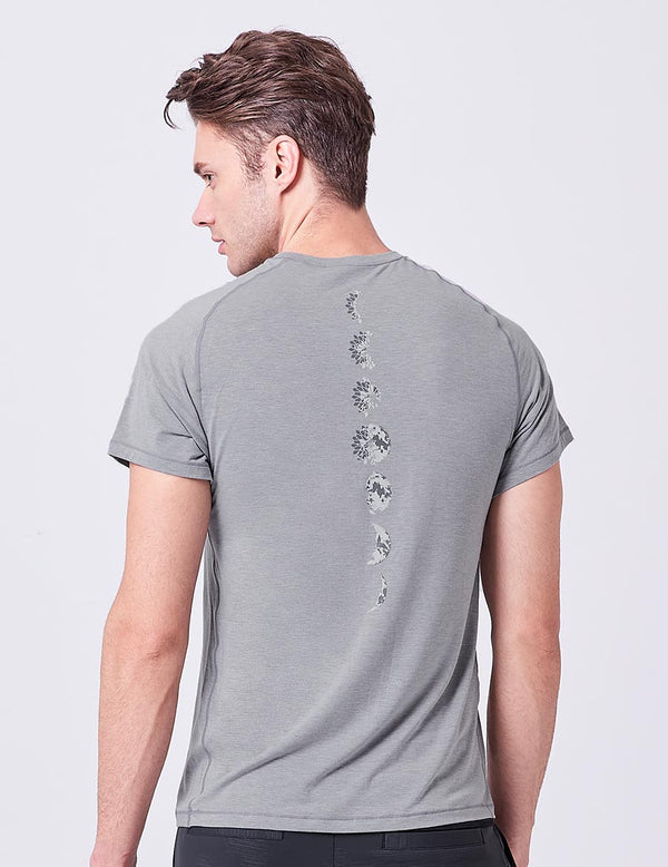 easyoga LA-VEDA Multipro Men's Lunisolar Tee - M7  M-Gray