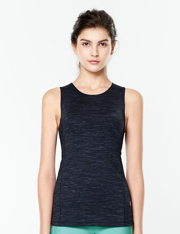 easyoga LESPIRO Gloosier Entwine Tank - L1 Black