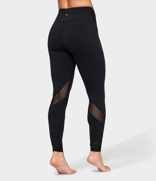 Manduka Apparel - Women's Movement Mesh Legging - Black