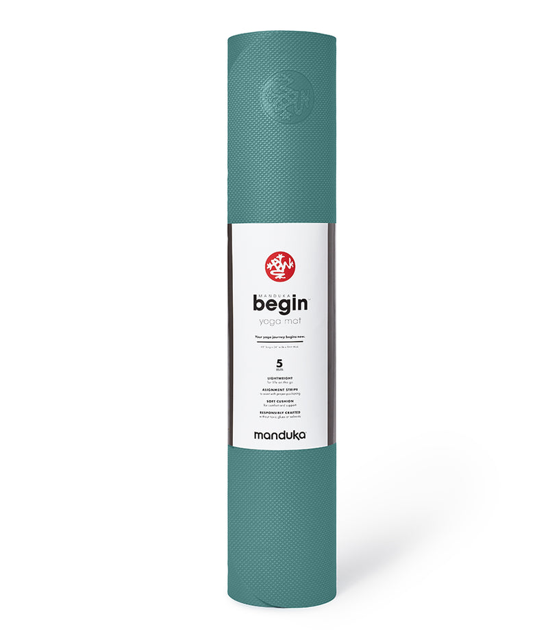 Manduka begin yoga mat 5mm - Tropic/Blush