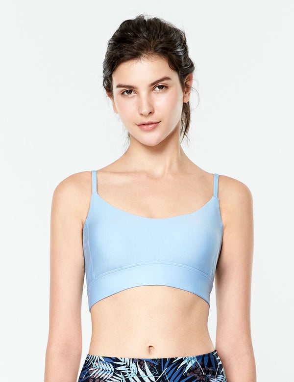 easyoga LESPIRO Glamglow Bra - B33 Powder Blue