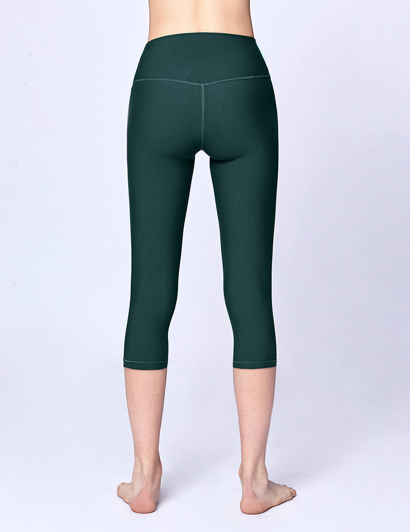 easyoga LA-VEDA Twiggy Core Capris2 - G25 Dark Green