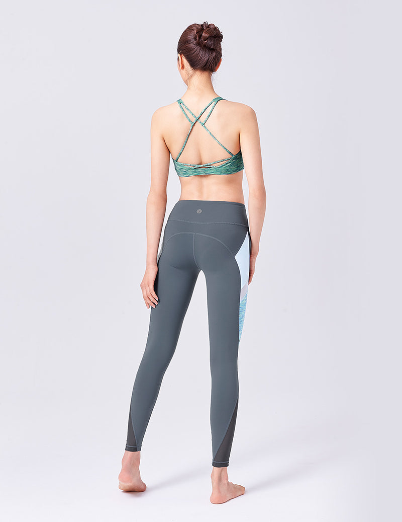 easyoga LA-VEDA Eternity Core Tight - A12 Deep Gull Gray