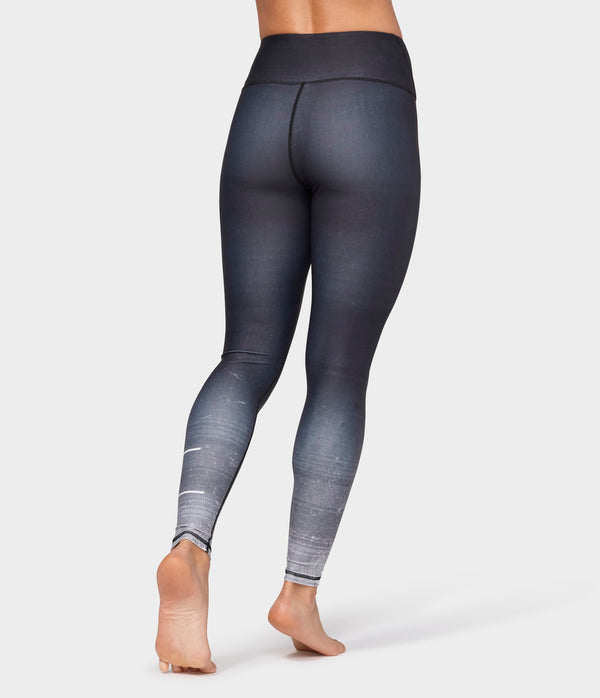 Manduka Apparel - Women's Practice On Legging - Black Multi