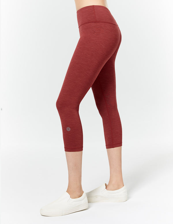 easyoga LA-VEDA Twiggy Core Capris4 - M42 M-Brick red