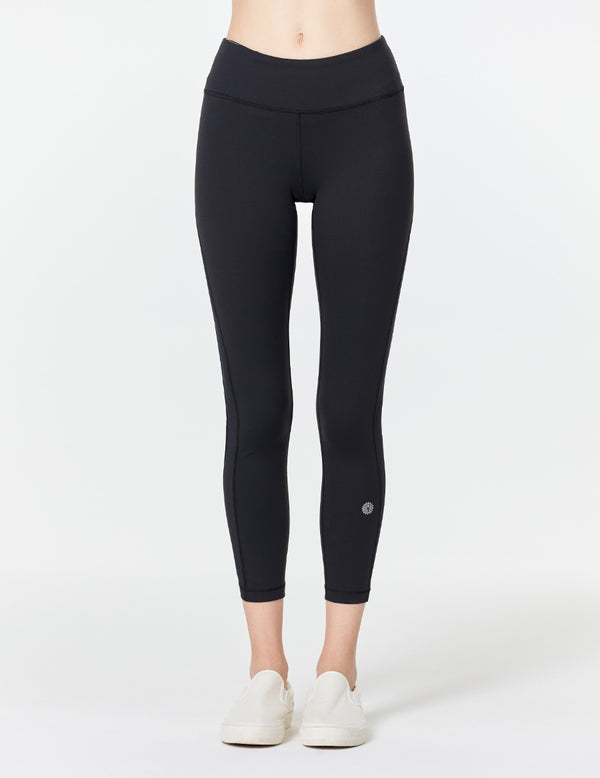 easyoga LA-VEDA Shimmer Cropped Pants3 - L1 Black