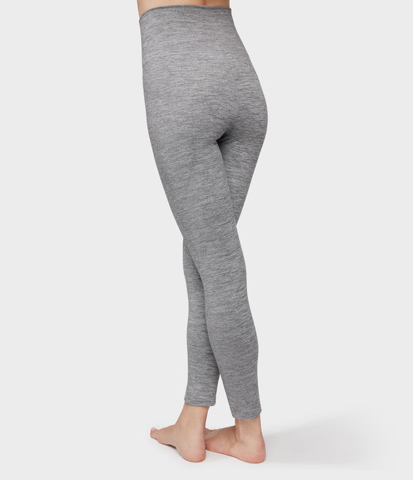 Manduka Apparel - Women's Essential Ankle Legging - Stone Melange-2