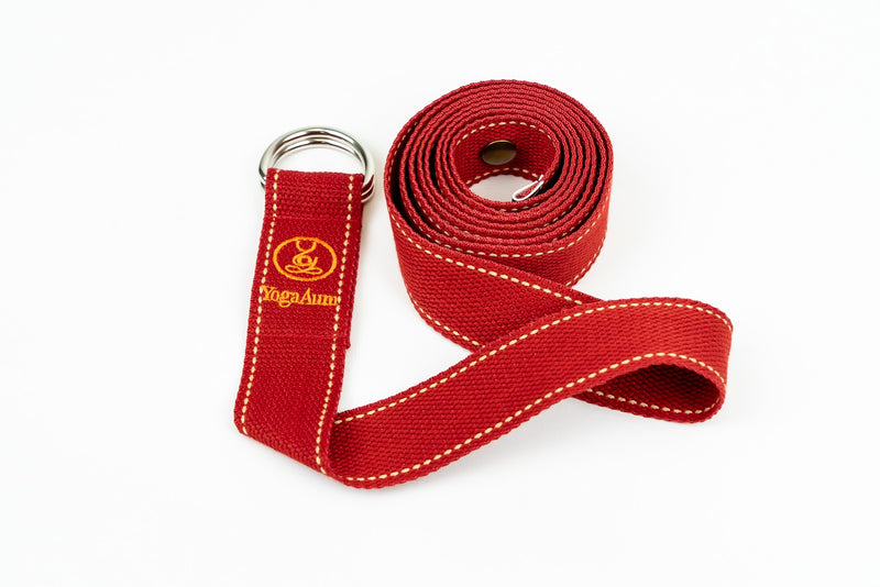 YogaAum AumStrap - Ribbon Red