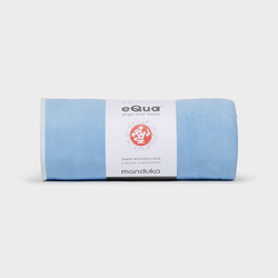 Manduka eQua® Mat Towel - Clear Blue