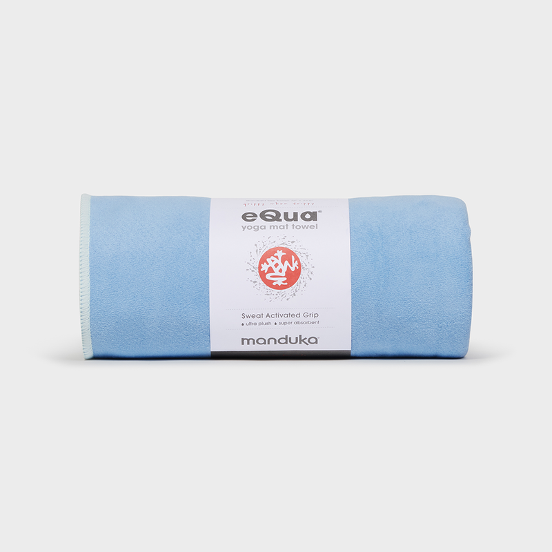 Manduka eQua® Mat Towel - Clear Blue