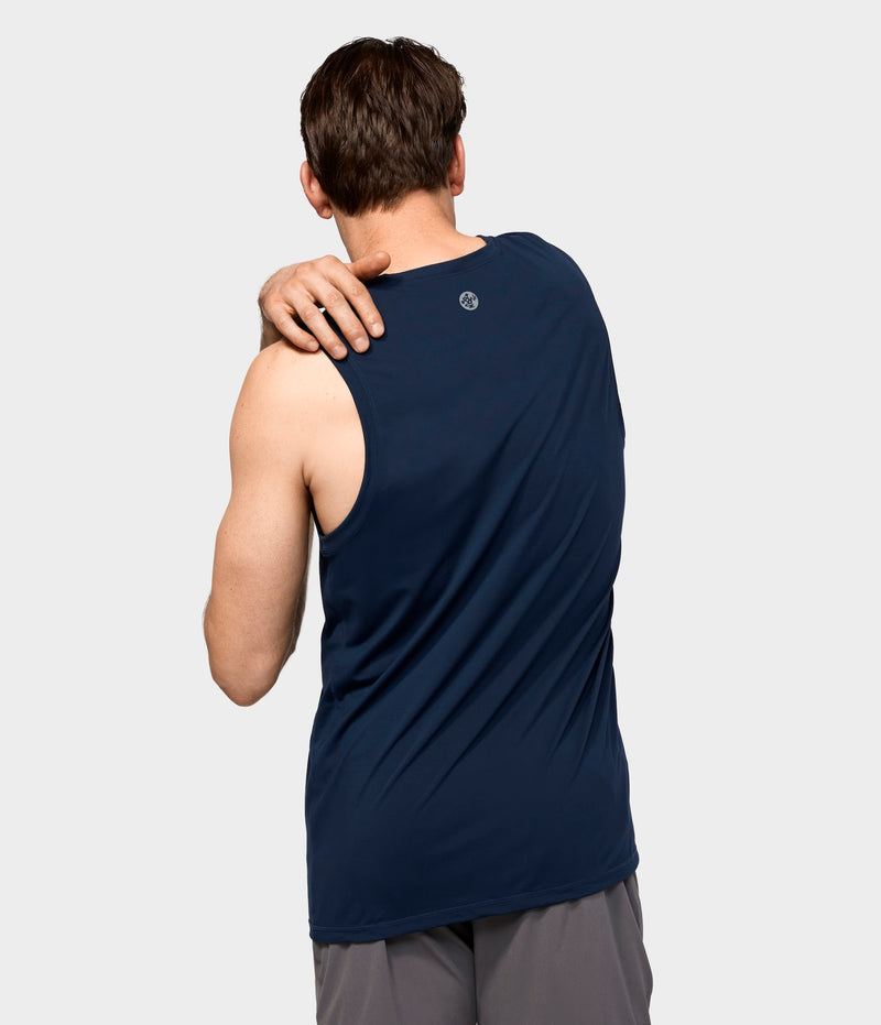 Manduka Apparel - Men's Cross Train Tank 01 - Midnight